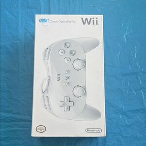 Nintendo Wii White Classic Controller